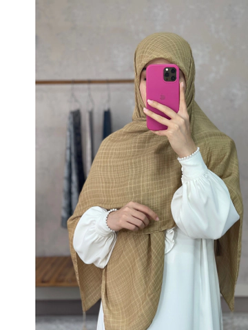 روسری نخ لنین خردلی