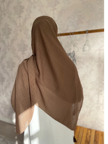 روسری نخ لنین شکلاتی