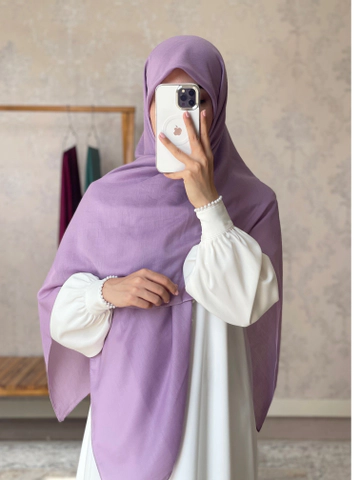 روسری نخی یاسی قواره 120