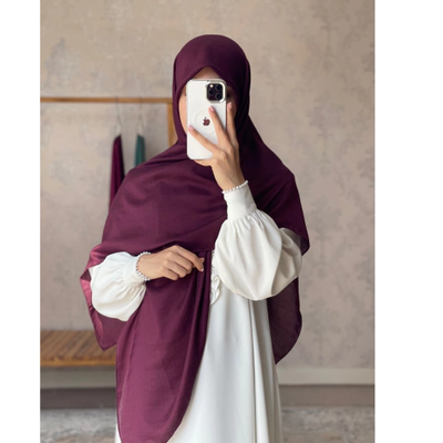 روسری نخی آلبالویی قواره120