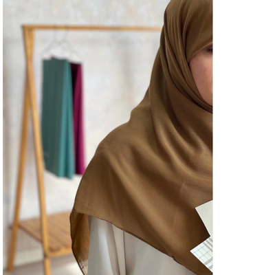 روسری نخی شتری قواره120