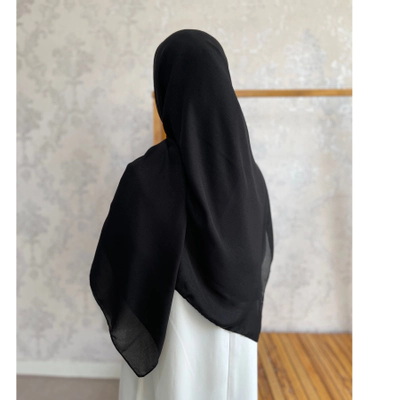 روسری نخ دنیز مشکی
