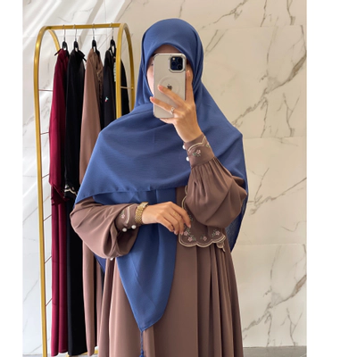 روسری نخ کریشه کاربنی