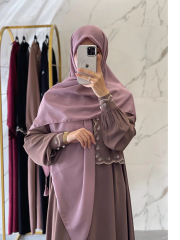 روسری نخ کریشه پوست پیازی