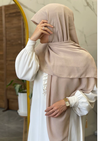روسری نخ‌ کریشه کرم استخوانی