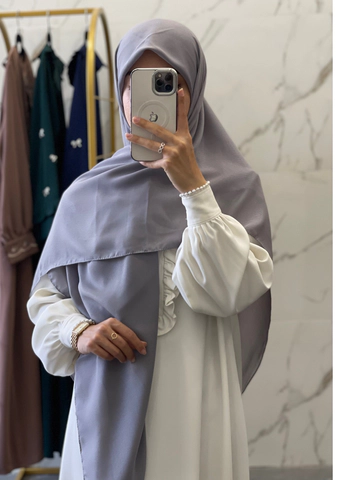 روسری نخ دنیز طوسی