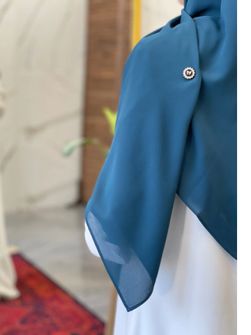 روسری کرپ حریر کله غازی