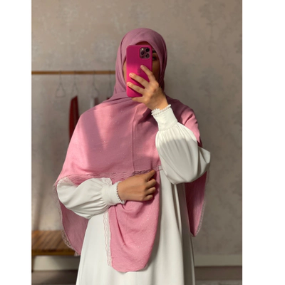 روسری وال اسلپ اکلیلی پوست پیازی