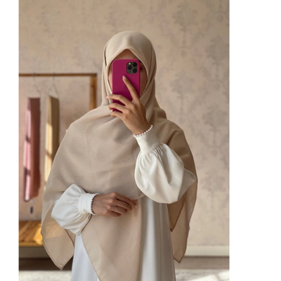 روسری کریشه استخوانی سایز 135