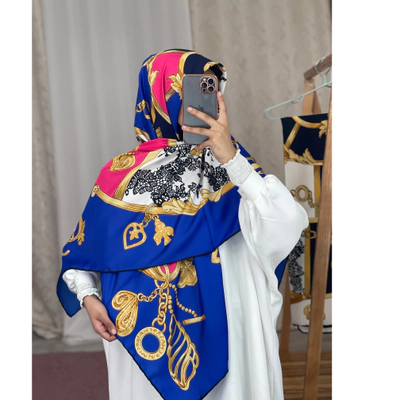 روسری نخ ابریشم تویل