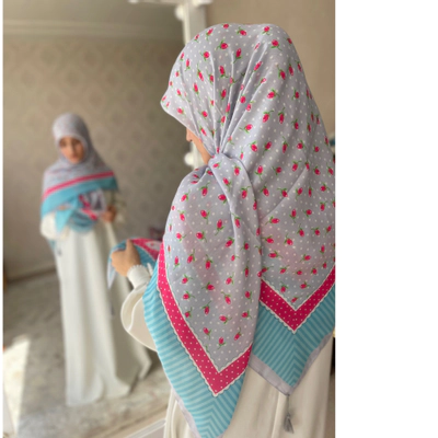 روسری نخی سوپرکرپ (نخ پنبه)