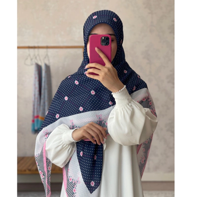 روسری نخی سوپرکرپ (نخ پنبه)