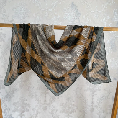 روسری نخ حریر شیک قواره 115