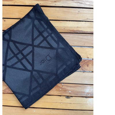 روسری نخ ابریشم ژاکارد دیوار خطی 100