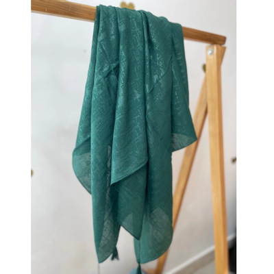 روسری وال اسلپ پتینه سبز