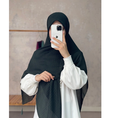 روسری اقتصادی سبز زمردی تیره