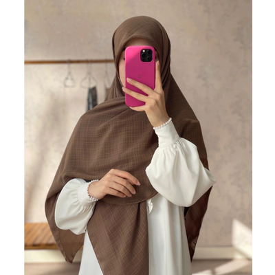 روسری اقتصادی شکلاتی