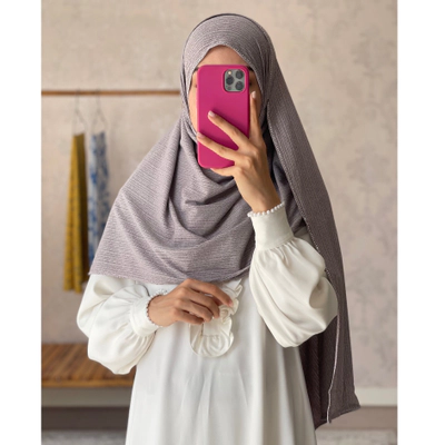 شال کشی نگینی یاسی خیلی ملیح