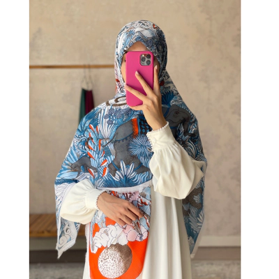 روسری نخی وارداتی 4