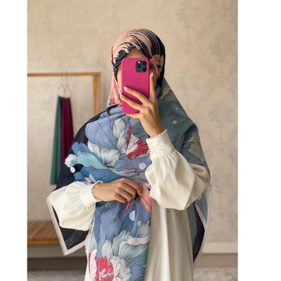 روسری نخی وارداتی 5