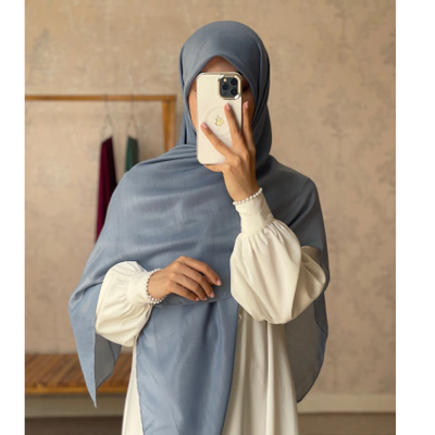 شگفت انگیز حانیه آبی جین قواره 120