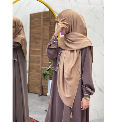 روسری کریستال طلایی