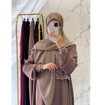 روسری نخ کریشه نسکافه