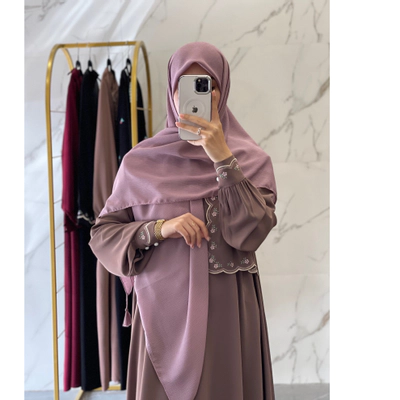 روسری نخ کریشه پوست پیازی