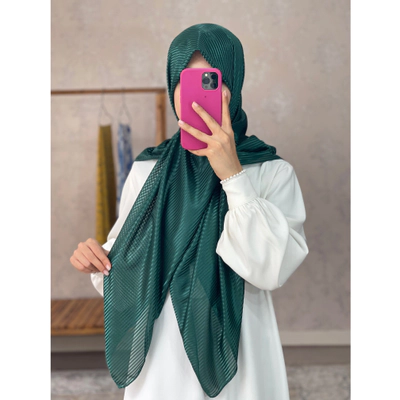 روسری ژان ژان سبز زمردی