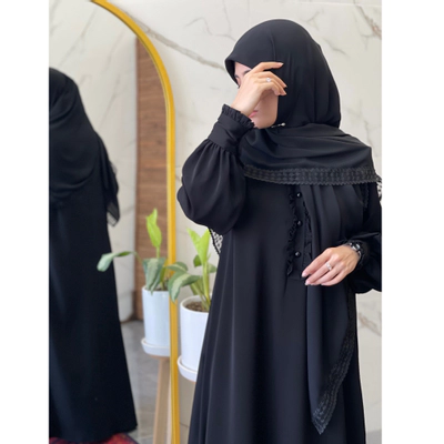 عبای حنانه مشکی