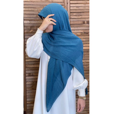 روسری نخی پلیسه ریز کله غازی