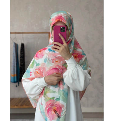 روسری آبرنگی 1